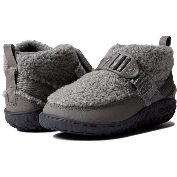 Chaco Kids Ramble Wool Booties Size 4 Unisex Grey Ankle boots NWOT - Picture 2 of 9